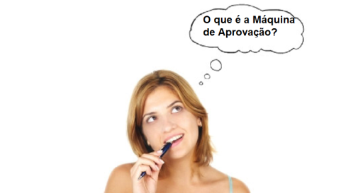 Máquina de aprovação do qual concursos