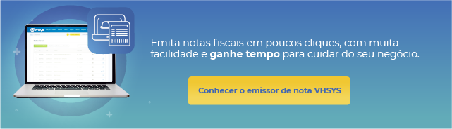Emissor de nota fiscal eletrônica VHSYS