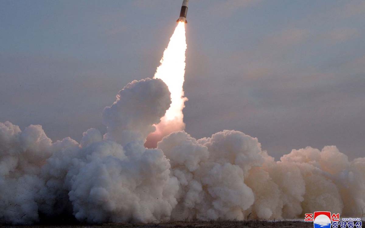 Foto: KCNA / Direitos Reservados / Agência Brasil