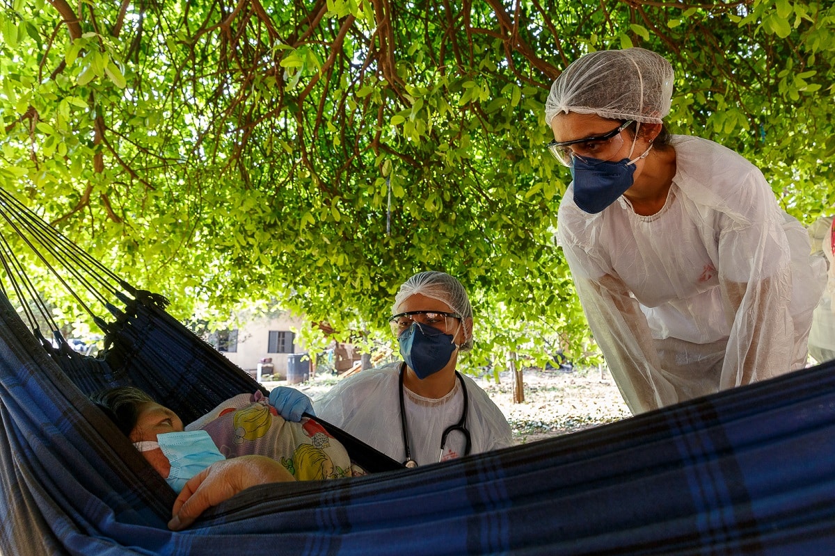 MSF apoia os serviços e saúde em 11 comunidades indígenas em MS. Diego Baravelli / MSF