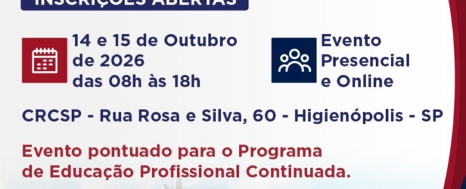 Seminário Internacional FACPCS abre inscrições com descontos progressivos